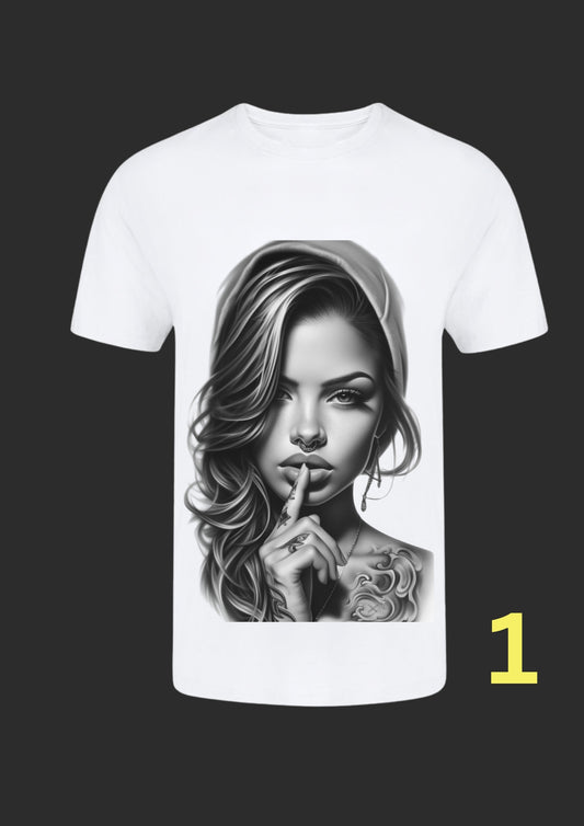Bedrucktes T-Shirt