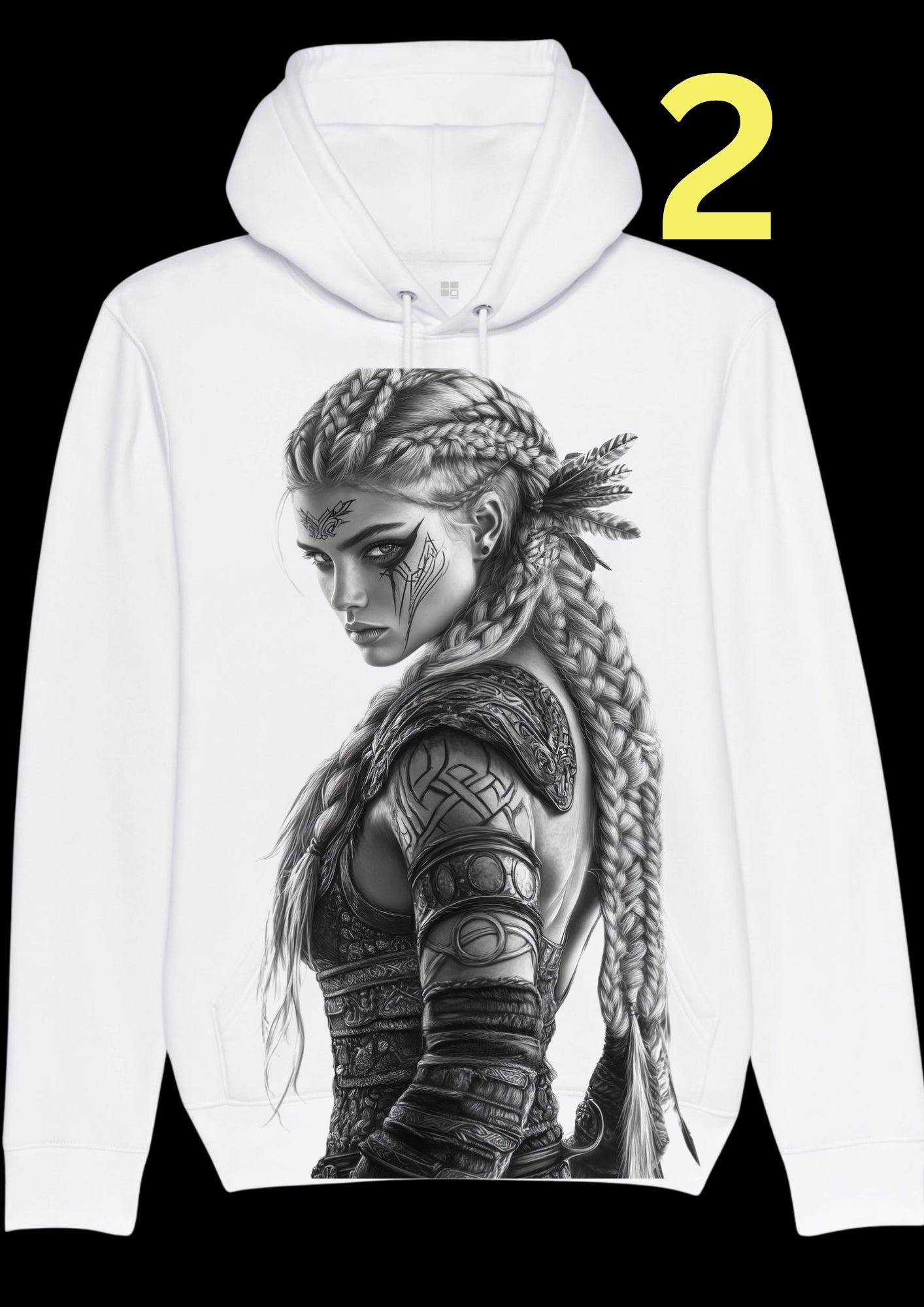 Bedruckter Hoodie