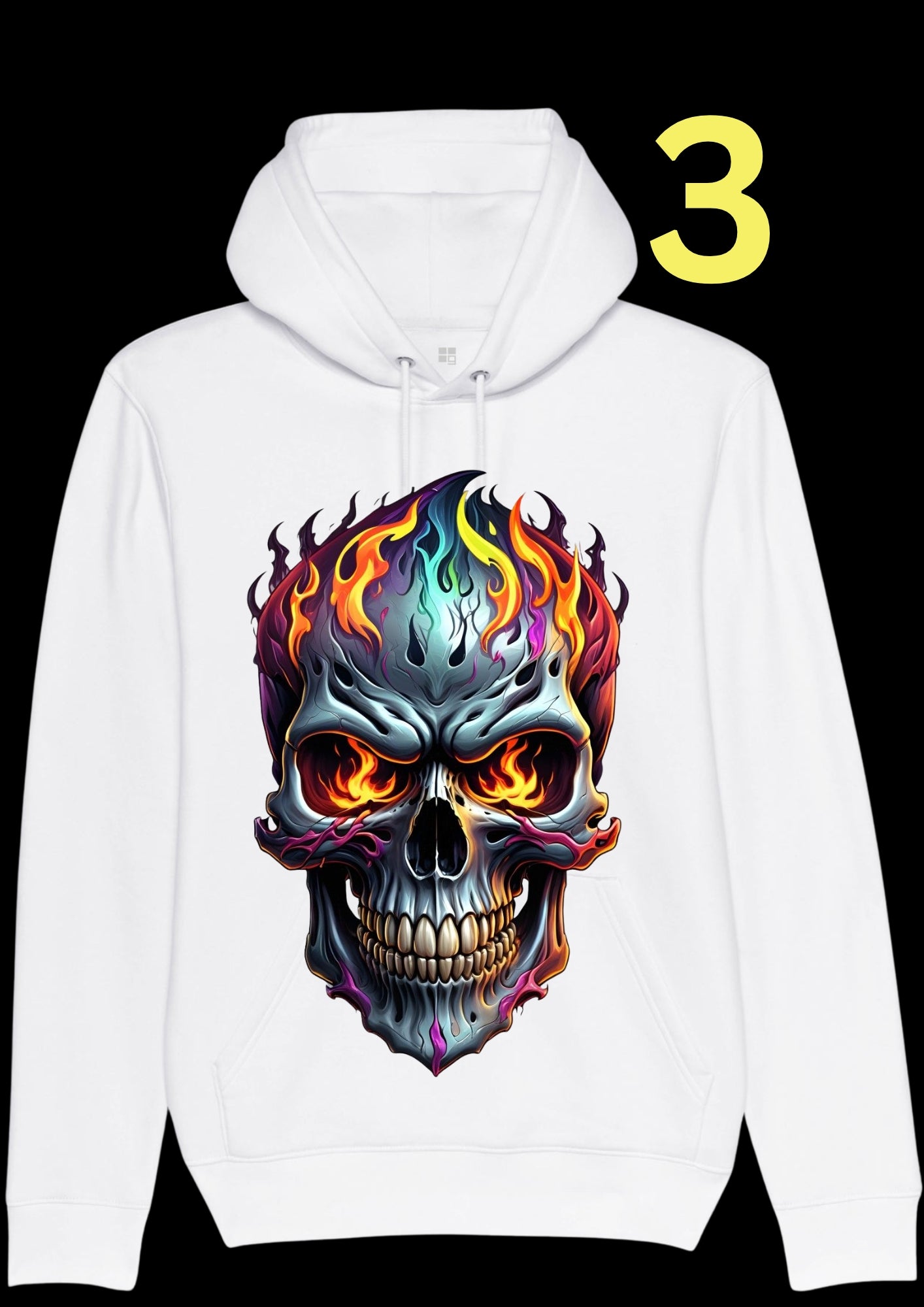 Bedruckter Hoodie