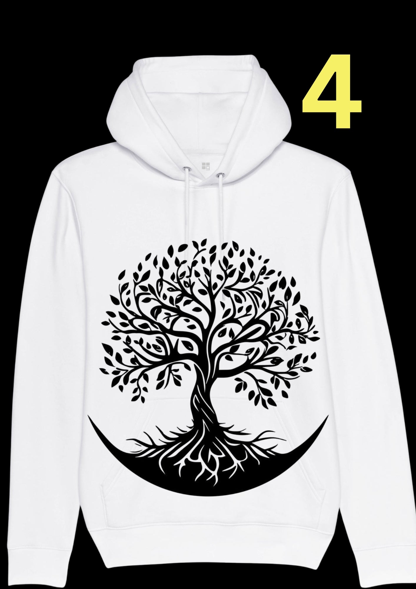 Bedruckter Hoodie