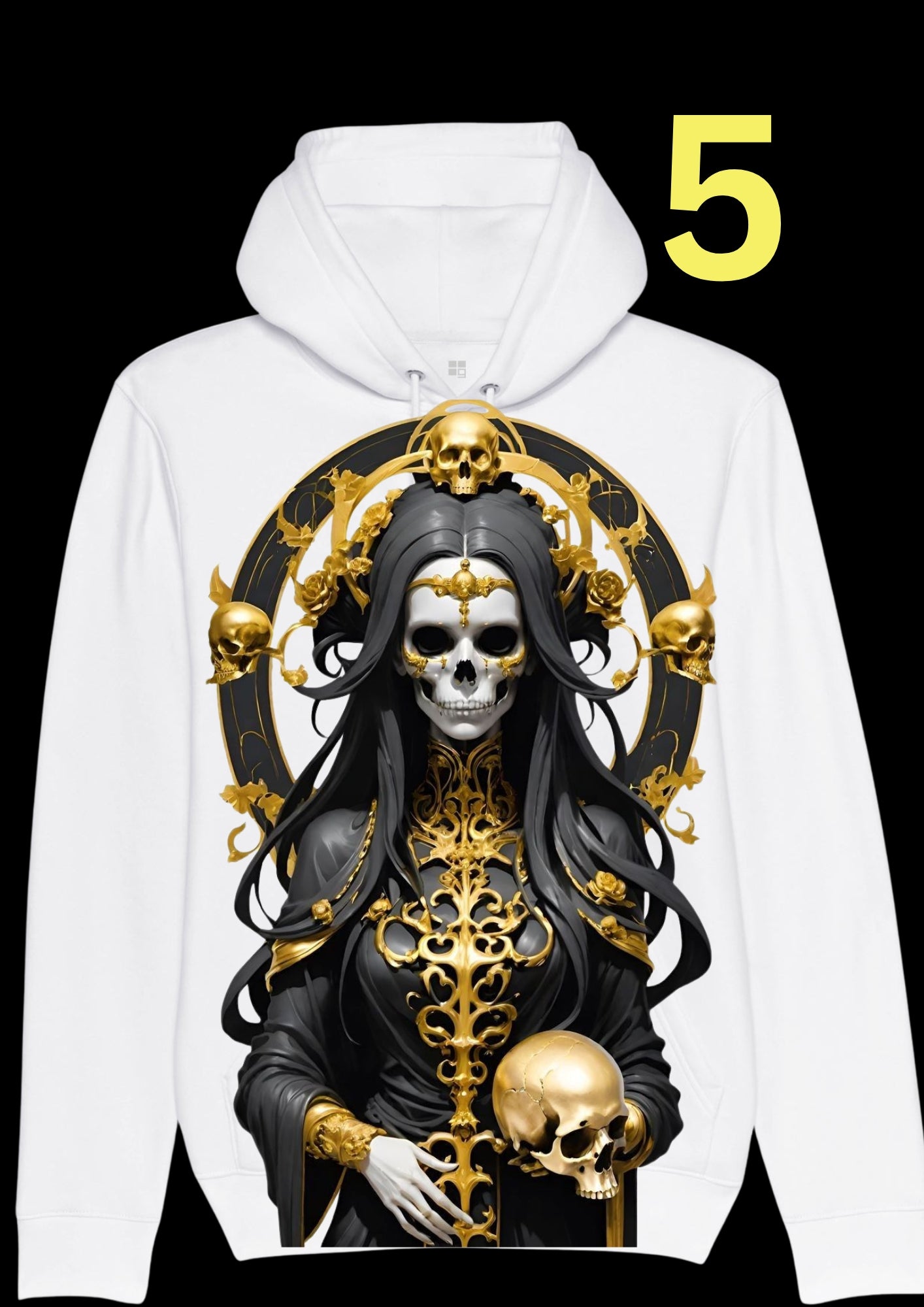 Bedruckter Hoodie