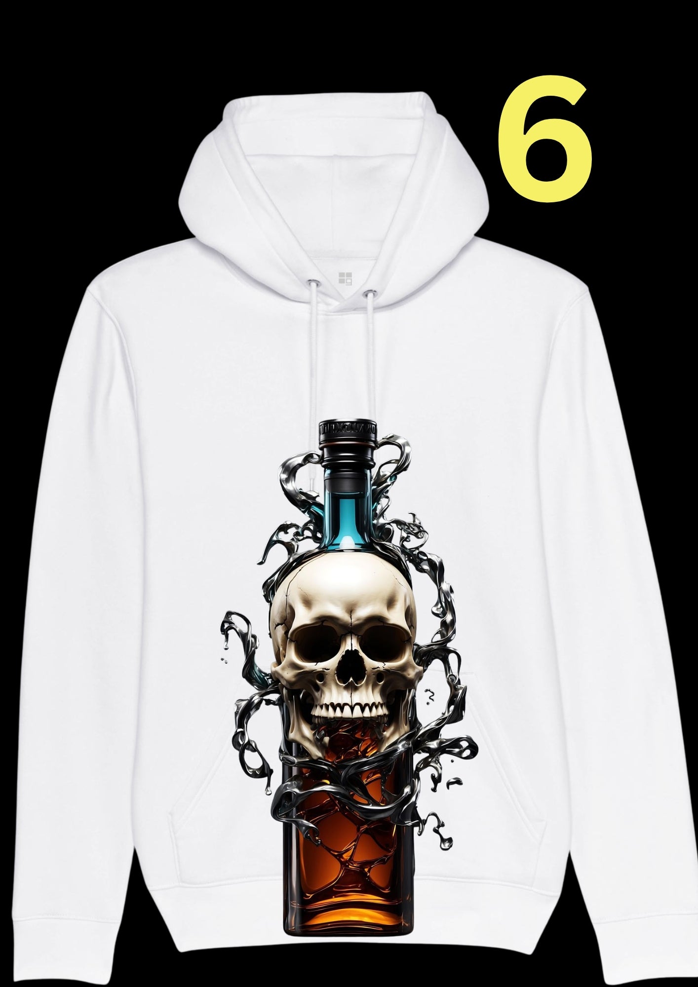 Bedruckter Hoodie