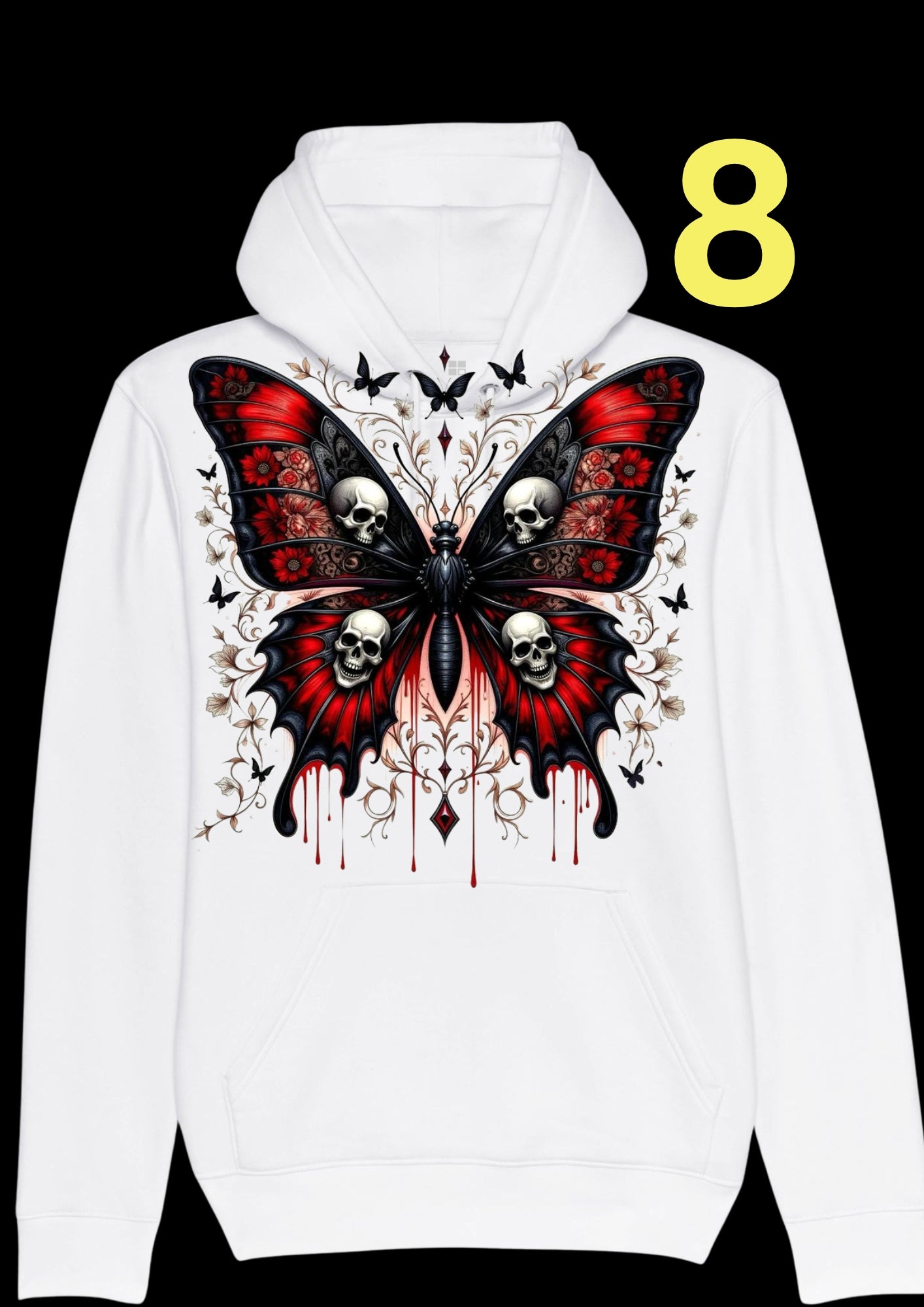Bedruckter Hoodie