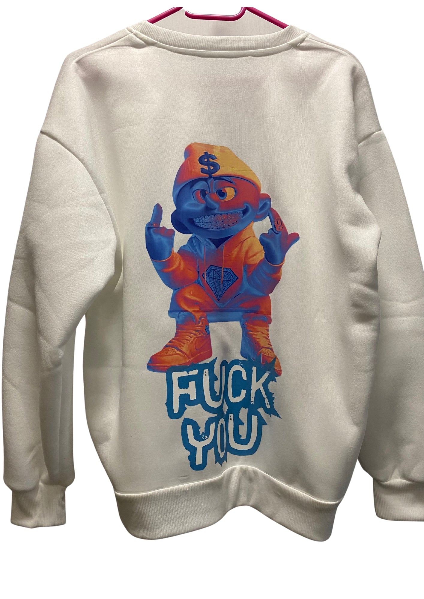 Pullover + Thermobecher die Schlümpfe sind los