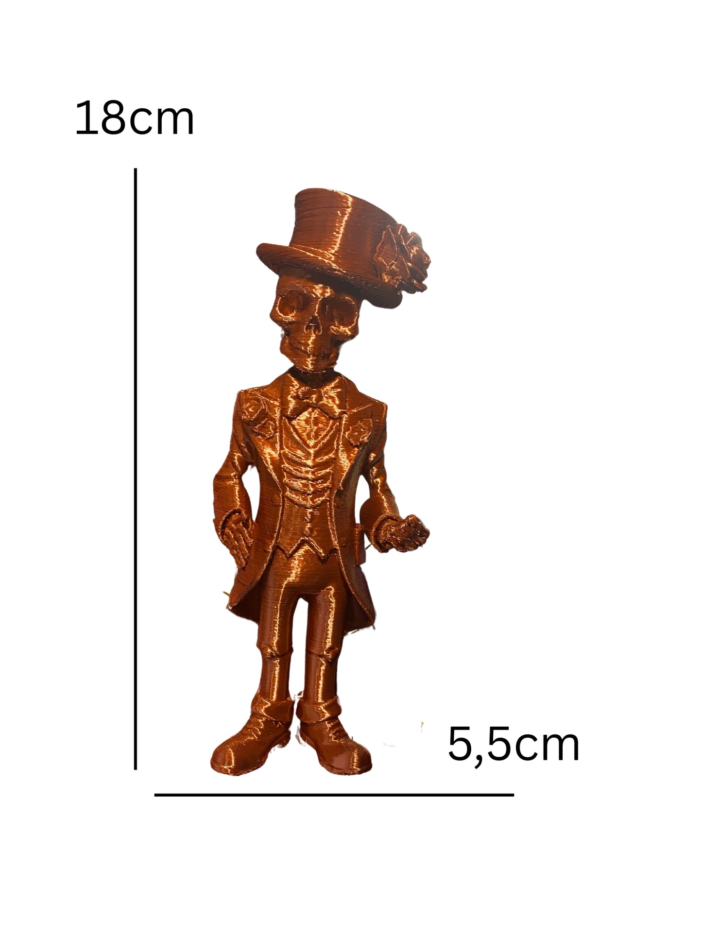 Ein faszinierendes, wenn auch gruseliges Pärchen aus dem 3D-Drucker – nicht nur perfekt für Halloween, sondern auch für alle Gothic-Liebhaber geeignet.