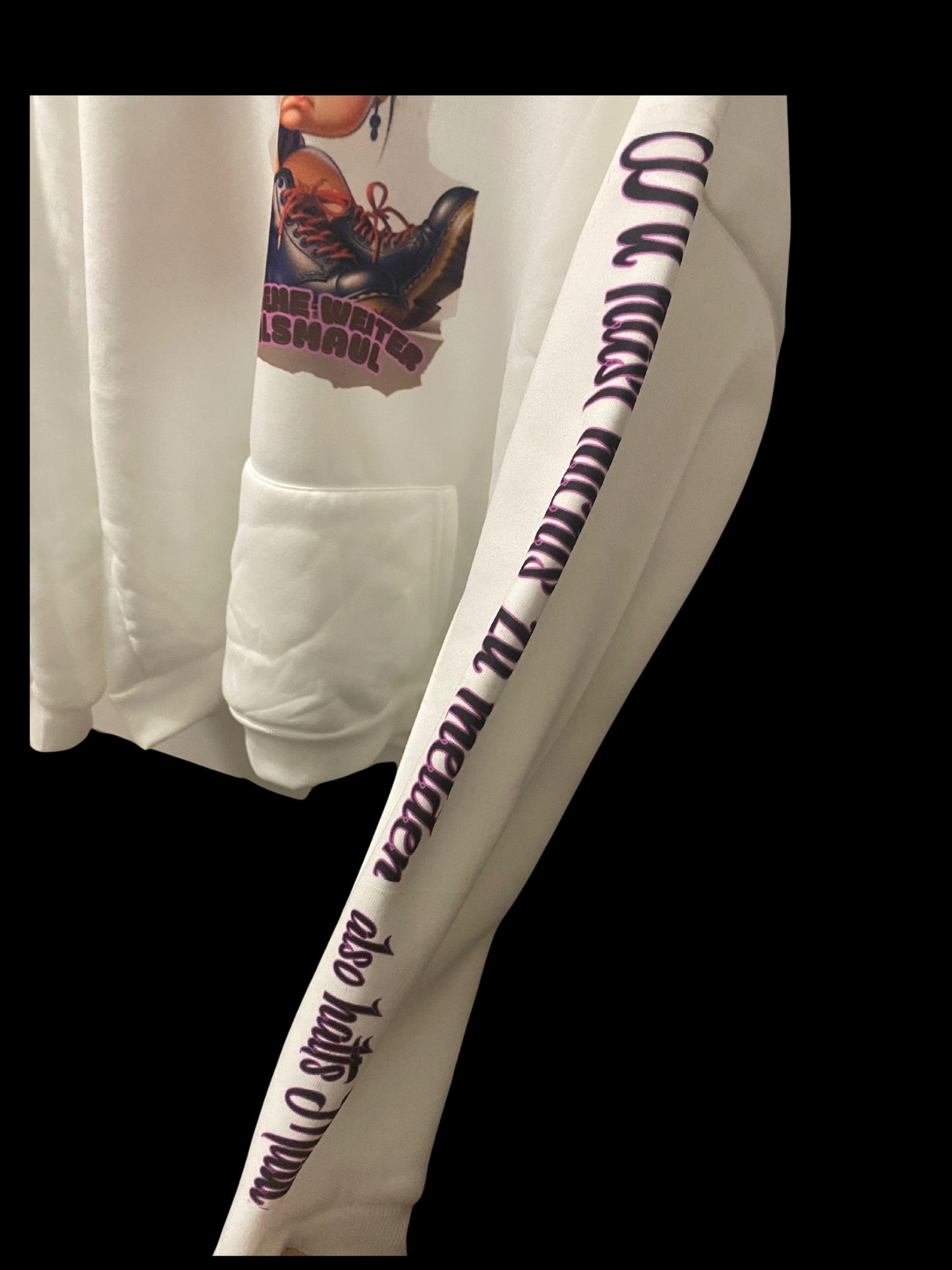 Bedruckter Hoodie