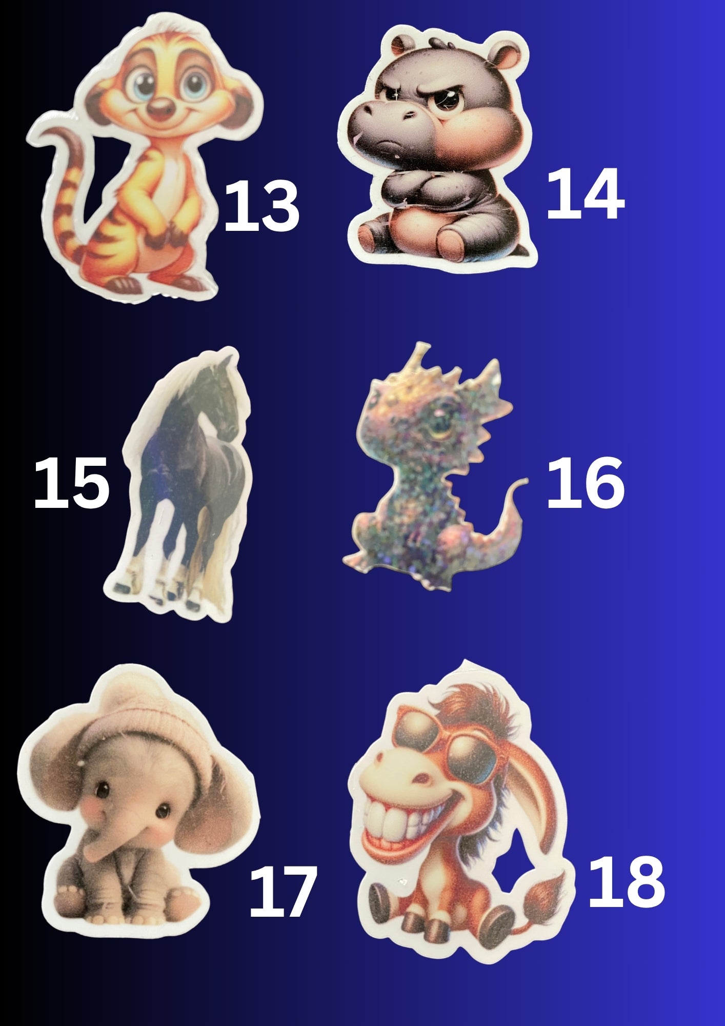 Entdecke unsere neuen, süßen Sticker im Shop!