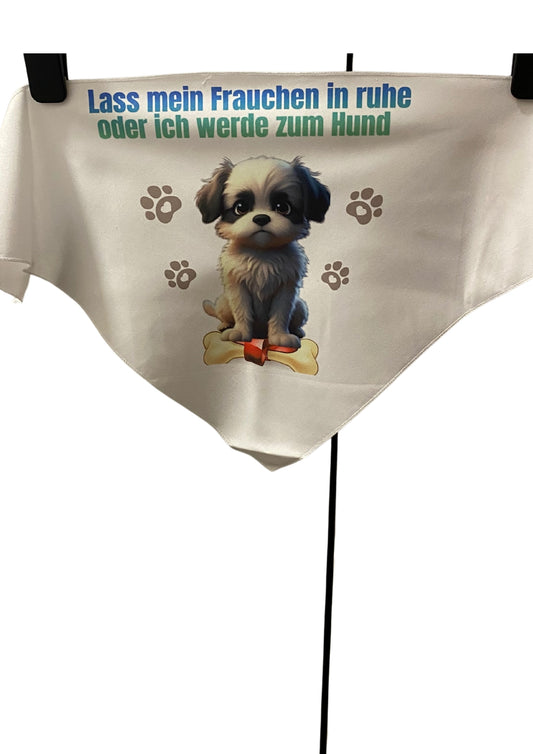 Bedrucktes Hundehalstuch