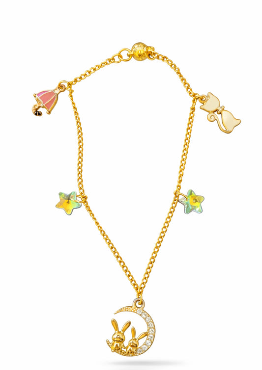 Armband mit Hasenanhänger