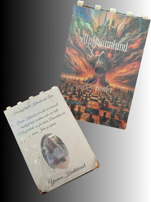 Alptraumland der Kalender für Totenkopf Liebhaber 2026