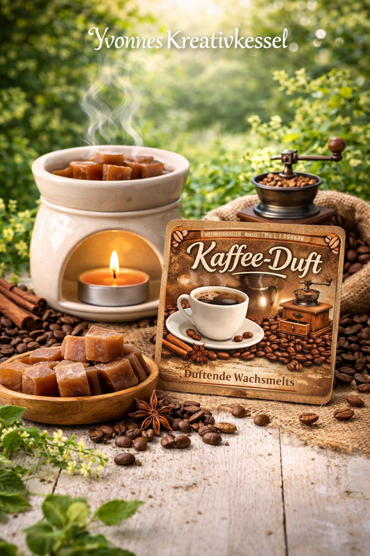 Kaffeeduft Wachsschmelz – handgemachte Duftmelts