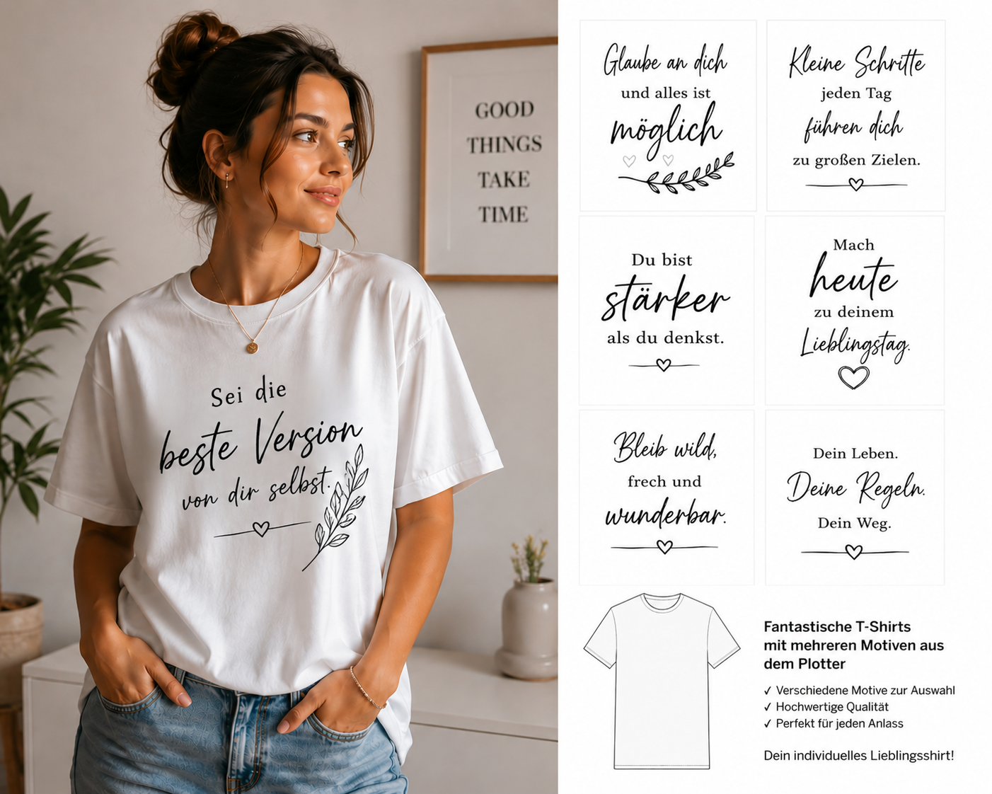 Dein Style. Deine Motive. Dein individuelles T-Shirt