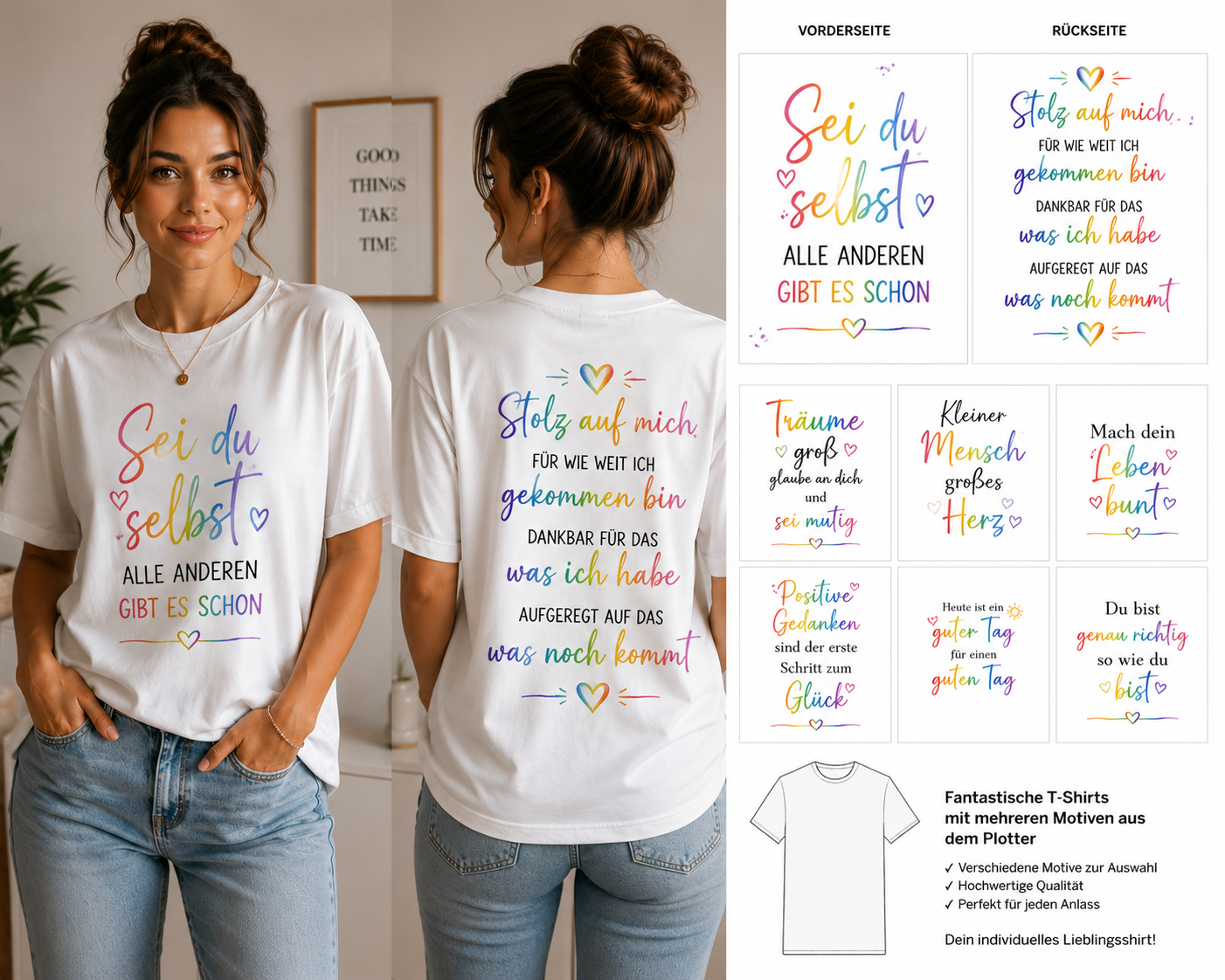 Dein Style. Deine Motive. Dein individuelles T-Shirt