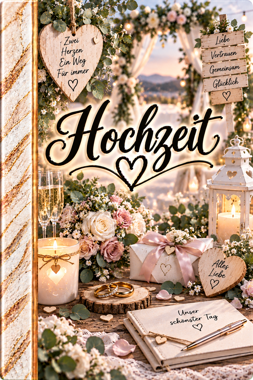 Personalisiertes Budget Binder Deckblatt A6/A5 – Wunschmotiv & Name