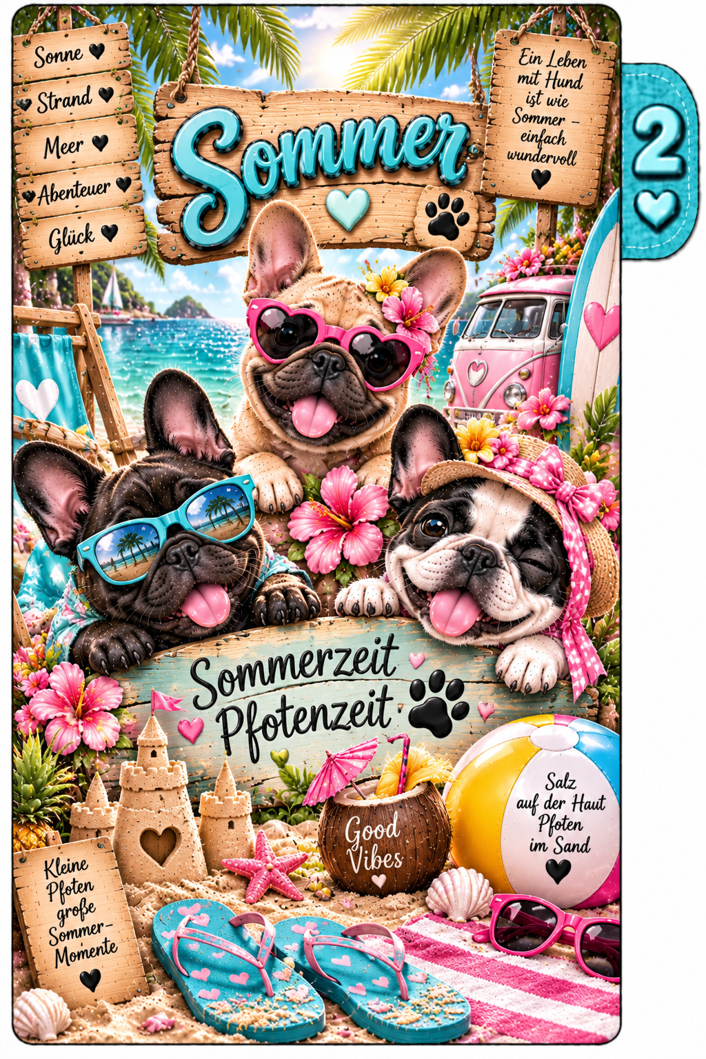 Personalisiertes Budget Register A6 – Wunschmotiv & Kategorien