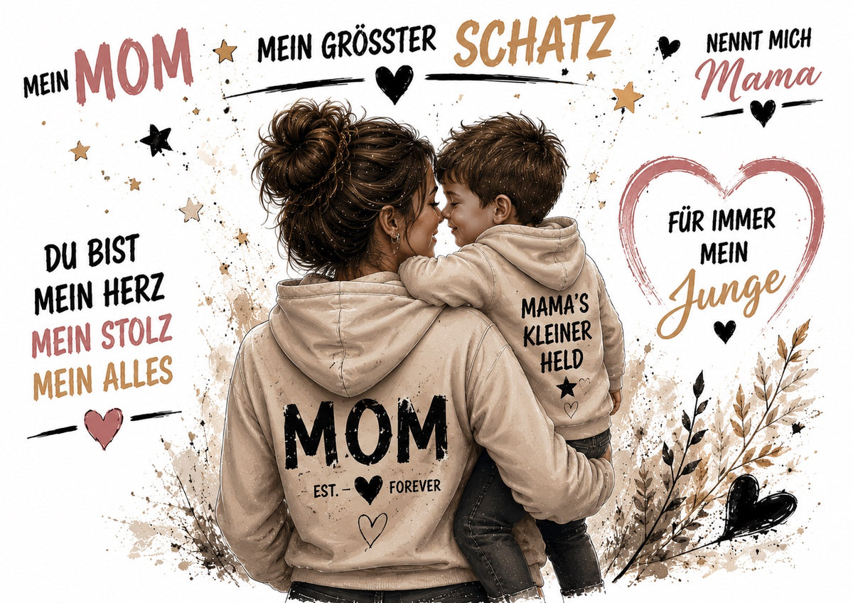 Motiv 3 – Mama und kleiner Held