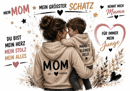 Motiv 3 – Mama und kleiner Held