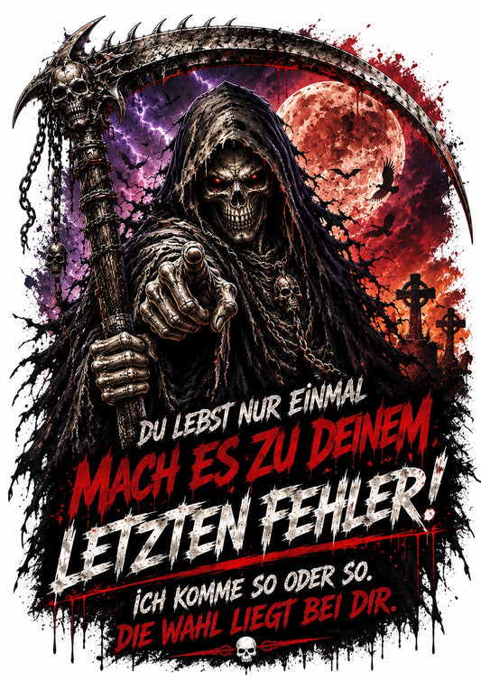 Motiv 6 – Sensenmann letzter Fehler