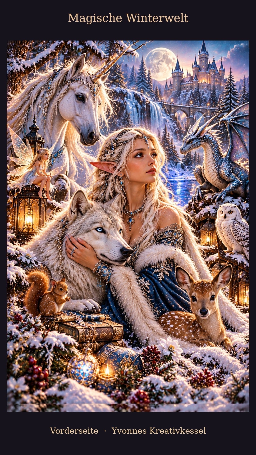 Magische Winterwelt – Vorderseite korrigiert